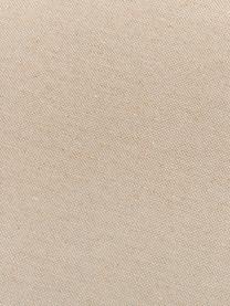 Einfarbige Bankauflage Panama, Bezug: 50% Baumwolle, 45% Polyes, Beige, B 48 x L 150 cm