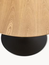 Runder Esstisch Menorca, in verschiedenen Grössen, Tischplatte: Mitteldichte Holzfaserpla, Eschenholz, Schwarz, Ø 100 cm