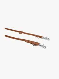 Laisse pour chien en cuir nappa Amici, tailles variées, Brun, long. 200 x larg. 0,6 cm