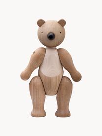 Figura decorativa de madera de roble artesanal Bär, Madera de roble, Madera de roble, An 16 x Al 25 cm