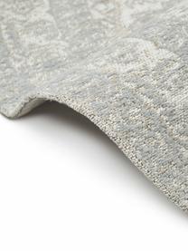 Runder Chenilleteppich Magalie, handgewebt, 95 % Baumwoll-Chenille, 5 % Polyester

Das in diesem Produkt verwendete Material ist schadstoffgeprüft und zertifiziert nach STANDARD 100 by OEKO-TEX® 17.HIN.14404 HOHENSTEIN HTTI., Taubenblau, Cremeweiß, Taupe, Ø 150 cm (Größe M)