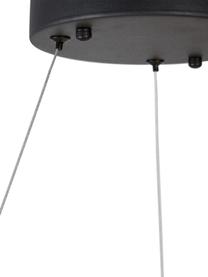 Grande suspension LED moderne Breda, Noir