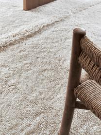 Tapis en laine fait main Tundra, lavable, Blanc cassé, larg. 80 x long. 140 cm (taille XS)