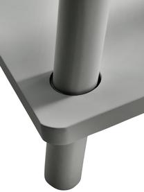 Dětská dřevěná šatní tyč Alicante, Borovicové dřevo, MDF deska (dřevovláknitá deska střední hustoty), Šedozelená, Š 100 cm, V 117 cm