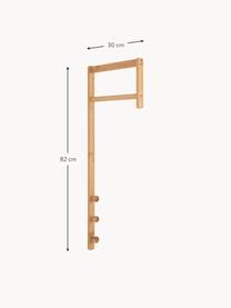 Wandgarderobe Trento aus Bambusholz, Bambusholz, Bambusholz, B 3 x H 82 cm