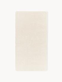 Tapis en coton tissé main Lora, Blanc cassé, larg. 80 x long. 150 cm (taille XS)