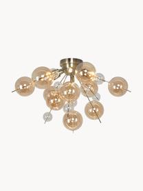 Lampada da soffitto Explosion, Dorato, trasparente, Ø 57 x Alt. 38 cm