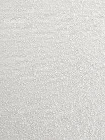 Fauteuil lounge en tissu bouclé Ted, Tissu bouclé blanc, larg. 93 x prof. 82 cm