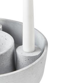 Candelabro Ring, Plastica, Grigio, Ø 26 x Alt. 6 cm