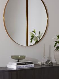 Wandspiegel Selena, 2 Stück, Rahmen: Metall, Spiegelfläche: Spiegelglas, Rückseite: Mitteldichte Holzfaserpla, Goldfarben, Ø 72 cm