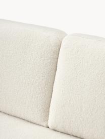 Teddy-Sofa Fluente (2-Sitzer), Bezug: 100% Polyester (Teddyfell, Gestell: Massives Kiefernholz, Teddy Off White, B 166 x T 85 cm