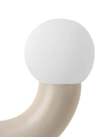 Stmívatelná stolní lampa Tube, Bílá, béžová, Š 27 cm, V 28 cm