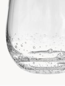 Mundgeblasene Wassergläser Bubble mit dekorativen Luftbläschen, 4 Stück, Glas, mundgeblasen, Transparent, Ø 9 x H 10 cm, 250 ml