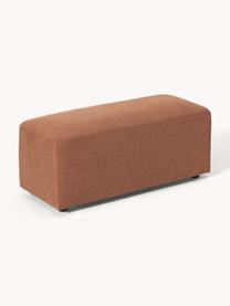 Puf reposapiés Melva, Tapizado: 100% poliéster Alta resis, Estructura: madera de pino y abeto ma, Patas: plástico. Este producto e, Tejido turrón, An 99 x F 42 cm