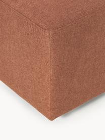 Hocker Melva, Bezug: 100 % Polyester Der strap, Gestell: Massives Kiefern- und Fic, Webstoff Nougat, B 99 x T 42 cm