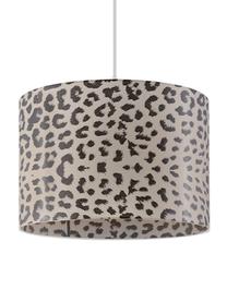 Lampada a sospensione Freesco, Materiale sintetico (PVC), Beige, nero, Ø 30 x Alt. 82 cm