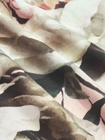Baumwollsatin-Kopfkissenbezüge Blossom mit Blumen-Print, 2 Stück, Webart: Satin Fadendichte 210 TC,, Hellrosa, Mehrfarbig, B 40 x L 80 cm