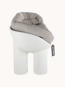 Kunststoff-Sofa Roly Poly (2-Sitzer), Kunststoff, Hellgrau, B 175 x T 62 cm