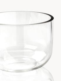 Vaso in vetro soffiato Clea, Vetro, Trasparente, Ø 19 x Alt. 37 cm