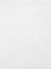 Parure copripiumino in lino lavato Carla, 52% lino, 48% cotone
Con effetto stonewashed, Bianco, 155 x 200 cm
