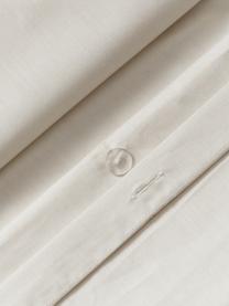 Taie d'oreiller en percale de coton Elsie, Gris clair, larg. 50 x long. 70 cm