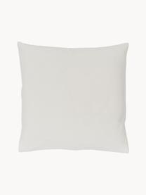 Housse de coussin 45x45 Noël Drummer, 100 % coton, Blanc cassé, rouge, vert foncé, larg. 45 x long. 45 cm