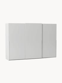 Armoire modulaire à portes coulissantes Leon, larg. 300 cm, plusieurs variantes, Gris clair, Basic Interior, larg. 300 x haut. 200 cm