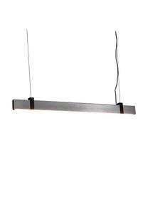 Lampada a sospensione a LED Lilt, Paralume: metallo, Decorazione: metallo rivestito, Baldacchino: metallo verniciato a polv, Acciaio spazzolato, Larg. 115 x Alt. 10 cm