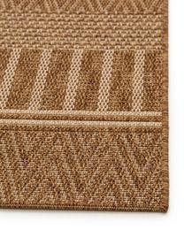 Tapis extérieur en jute Naoto, 100 % polypropylène, Brun, larg. 80 x long. 240 cm