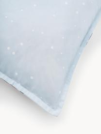 Dwustronna poszewka na poduszkę z perkalu Homecoming, Biały, wielobarwny, S 40 x D 80 cm