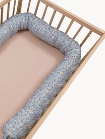 Babynest Apricot, Rivestimento: cotone, Materasso: , Rivestimento: cotone, Tonalità blu, bianco, beige chiaro, Larg. 55 x Lung. 85 cm