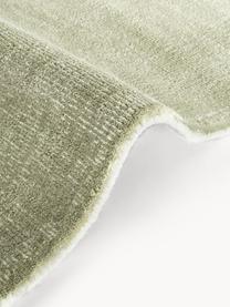 Tapis à poils ras tissé main Ainsley, 60 % polyester, certifié GRS
40 % laine, Vert clair, larg. 160 x long. 230 cm