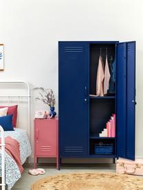 Petite armoire Twinny, Acier, revêtement par poudre, Bleu foncé, larg. 85 x haut. 183 cm