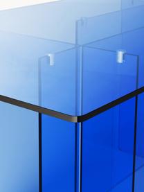 Glas-Esstisch Anouk, 180 x 90 cm, Glas, Blau, B 180 x T 90 cm