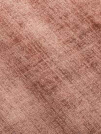 Tapis en viscose Jane Diamond, Terre cuite