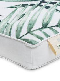 Poduszka na siedzisko Coast, Zielony, biały, S 40 x D 40 cm