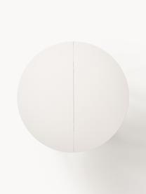 Mesa de comedor extensible Samos, 100-140 x 75 cm, Tablero: tablero de fibra de densi, Patas: madera de haya maciza, Beige claro, beige, An 100/140 x F 100 cm