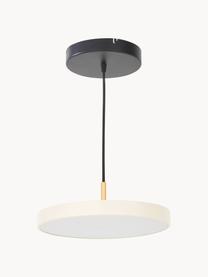 Dimbare LED hanglamp Asteria, Crèmewit, Ø 15 x H 6 cm