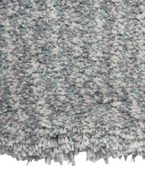 Flauschiger Hochflor-Teppich Anthea, 80x250 in Grün, Polyester-Mikrofaser, Grün, 80 x 250 cm