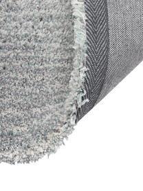 Flauschiger Hochflor-Teppich Anthea, 80x250 in Grün, Polyester-Mikrofaser, Grün, 80 x 250 cm