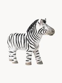 Giocattolo zebra fatto a mano Animal, Legno di pioppo, Nero, bianco, Larg. 16 x Alt. 14 cm