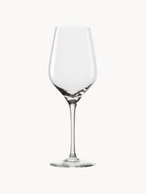 Copas de vino blanco de cristal Exquisit, 6 uds., Cristal, Transparente, Ø 8 x Al 23 cm, 420 ml