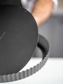 Plats de cuisson rond avec revêtement antiadhésif MasterClass, tailles variées, Acier au carbone avec revêtement antiadhésif, Noir, Ø 25 x haut. 3 cm