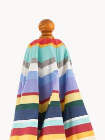 Parasol rond Classic, tailles variées, Multicolore, bois clair, Ø 350 x haut. 273 cm