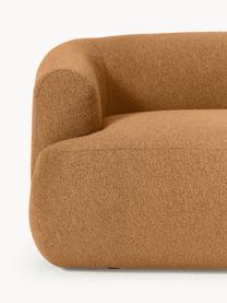 Modulares Bouclé-Sofa Sofia (3-Sitzer), Bezug: Bouclé (100 % Polyester) , Gestell: Fichtenholz, Spanplatte, , Füße: Kunststoff Dieses Produkt, Bouclé Hellbraun, B 277 x T 103 cm