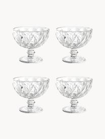 Súprava pohárov na kokteily Colorado, 4 diely, Sklo, Priehľadná, Ø 12 x V 10 cm, 260 ml