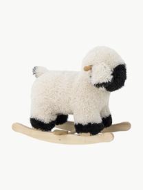 Schaukelspielzeug Dolly, Gestell: Pappelholz, Off White, Schwarz, B 65 x H 53 cm