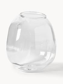 Wand-Vase Pebble, Ø 18 cm, Glas, Transparent, Ø 18 x H 18 cm