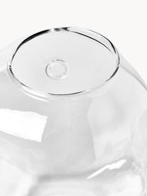 Nástěnná váza Pebble, Ø 18 cm, Sklo, Transparentní, Ø 18 cm, V 18 cm