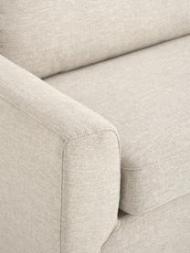 Schlafsofa Cucita (3-Sitzer) mit Matratze, Bezug: Webstoff (100% Polyester), Gestell: Massives Kiefernholz, Webstoff Hellbeige, B 274 x T 164 cm, Eckteil links